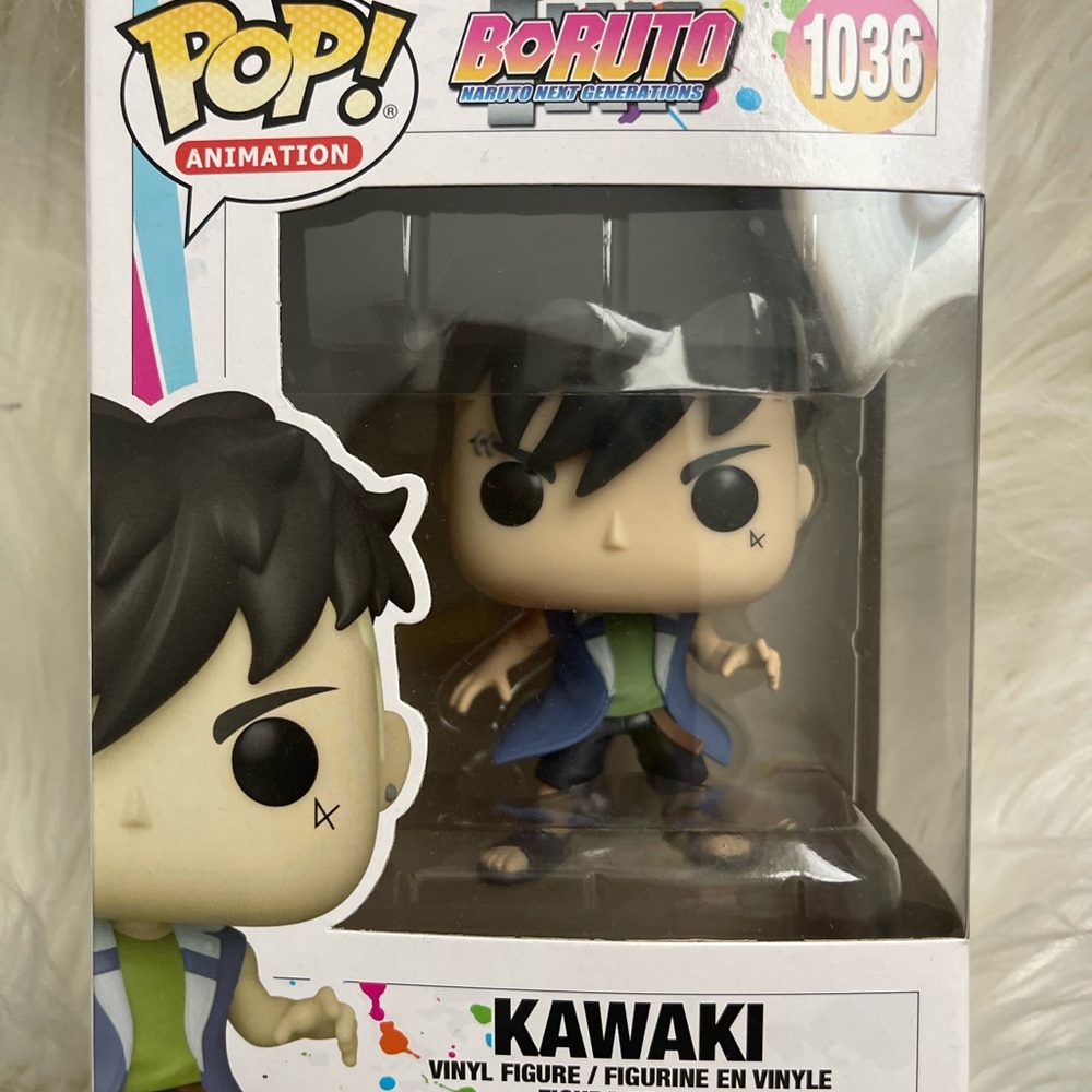 Funko Pop Animation Kawaki Vinyl Figure - Black, Blue, Green